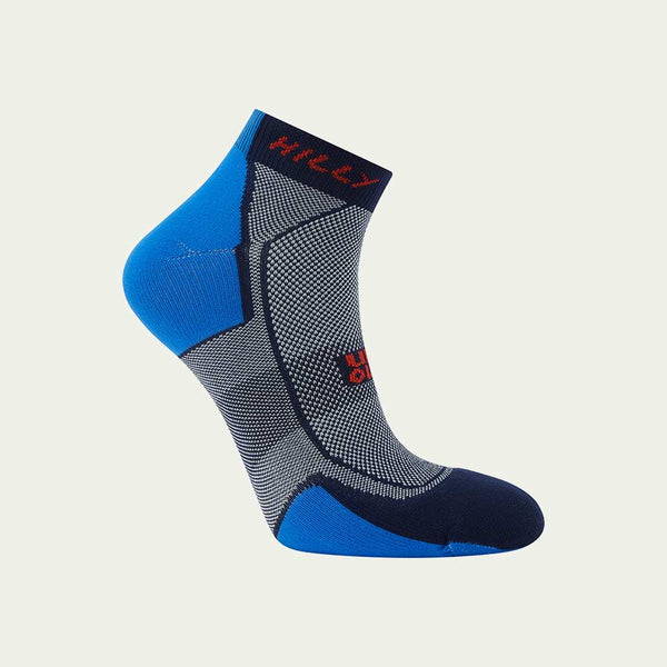Hilly Unisex Pace Quarter Midnight/Electric Blue