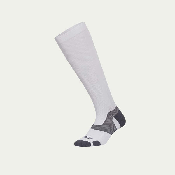 2XU Vectr L.Cush Full Length Sock White SS21 Accessories 2XU S 